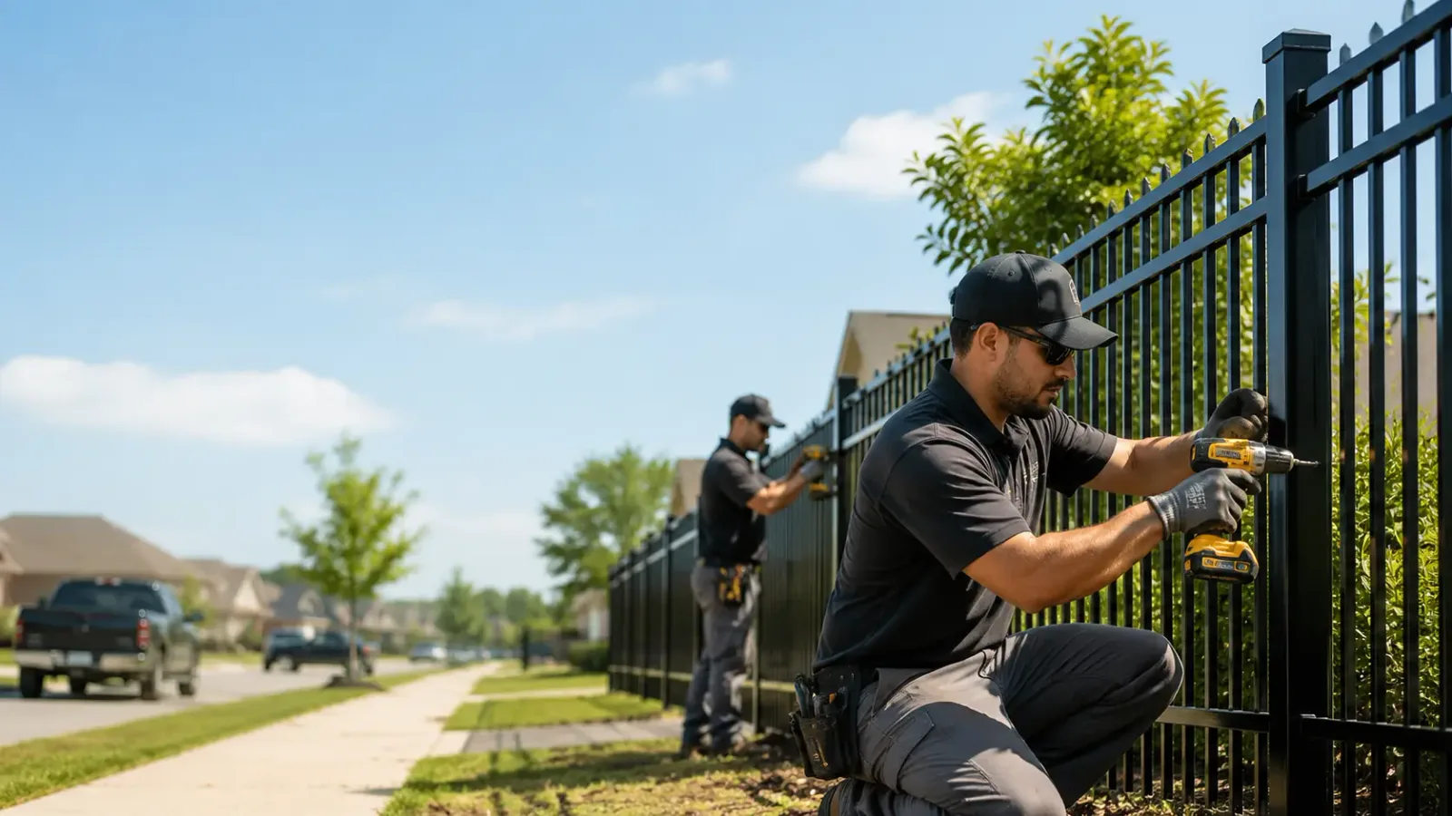 Metal Fence Installation in Weyerhaeuser, WI